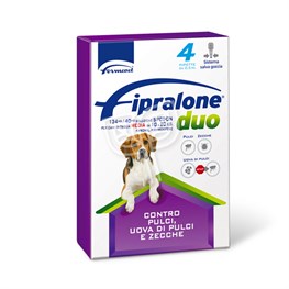 FIPRALONE DUO SPOT-ON CANE MEDIO - 4 PIPETTE